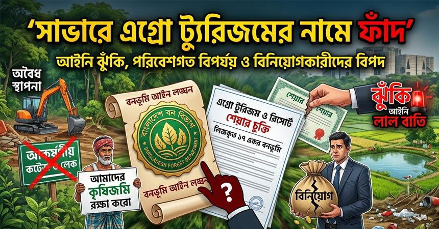 Legal, Environmental Concerns Raised Over Resort Project in Savar