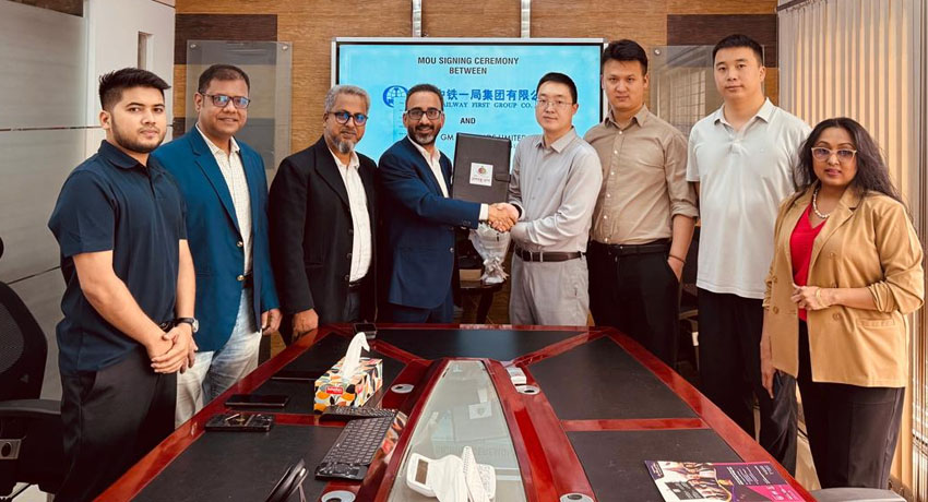 GM Holdings signs MoU with China Railway First Group for major projects in Bangladesh